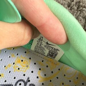 Nike Fresh Mint Athletic Shoes